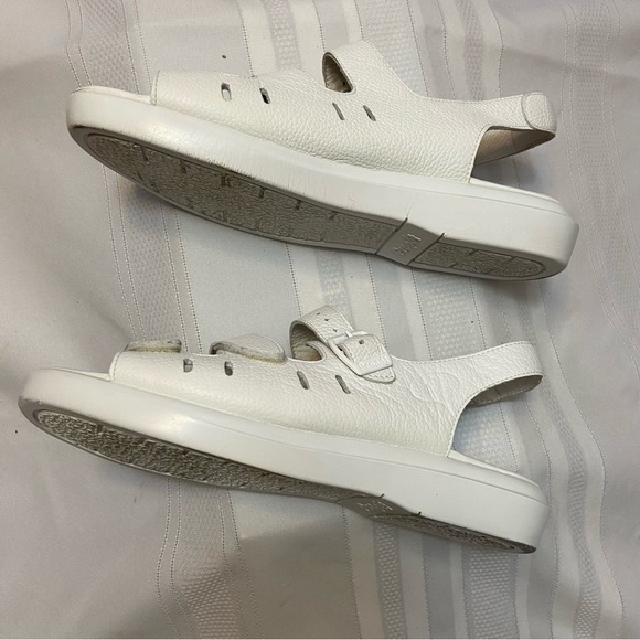 White Peeble Grain Womens Breeze Walker-Air Cell Cushion Insole -Size 9 EUC - Picture 3 of 8